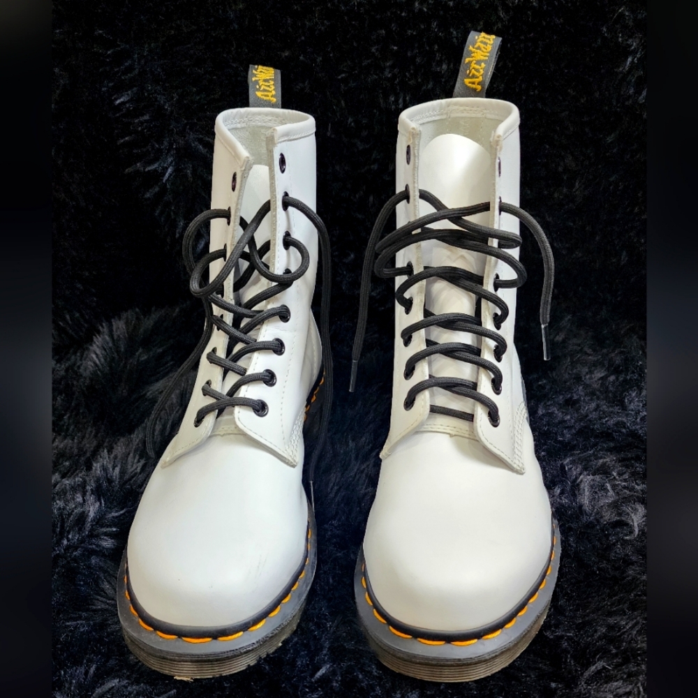 White Dr. Martens